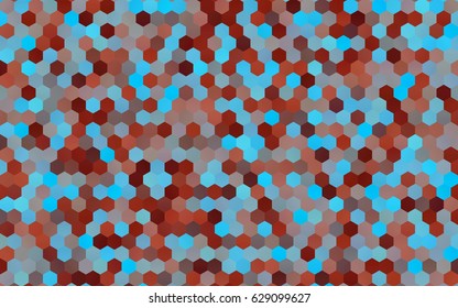 Light Blue, Red vector modern geometrical abstract background. Texture, brand-new background. Geometric background in Origami style with gradient. 