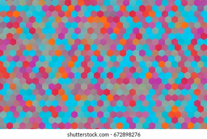 Light Blue, Red vector modern geometrical abstract background. Texture, brand-new background. Geometric background in Origami style with gradient. 