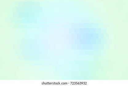 Light Blue, Red vector modern geometrical background. Abstract template. Geometric pattern in square style with gradient.