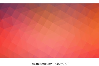Light Blue, Red vector modern geometrical abstract background. Texture, new background. Geometric background in Origami style with gradient. 