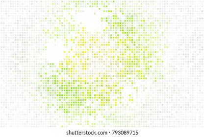 Light Blue, Red vector modern geometrical background. Abstract template. Geometric pattern in square style with gradient.