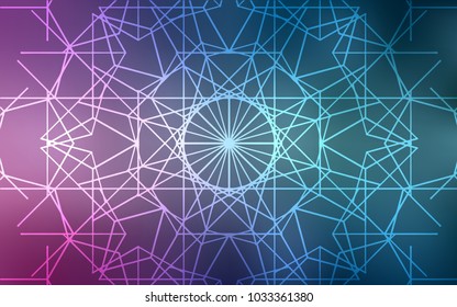 Light Blue, Red vector natural elegant artwork. Modern geometrical abstract illustration with doodles drawn by child. A completely new design for your business.