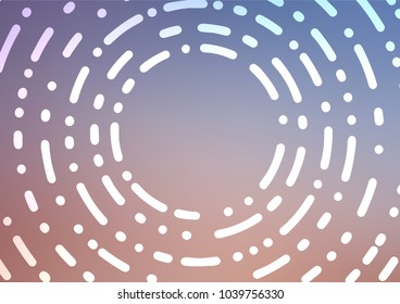 Light Blue, Red vector natural abstract template. Brand-new colored illustration in blurry style with doodles. A completely new template for your business design.