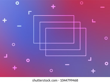 Light Blue, Red vector natural abstract texture. Sketchy hand drawn doodles on blurred background. The pattern can be used for heads of websites and designs.