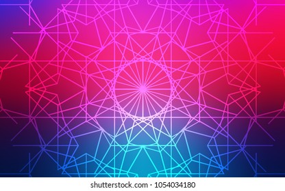 Light Blue, Red vector natural elegant background. Sketchy doodles drawn by child on blurred background. Brand-new style for your business design.