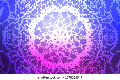 Light Blue, Red vector natural elegant artwork. Doodle illustration made by child in Origami style with gradient. The best blurred design for your business.