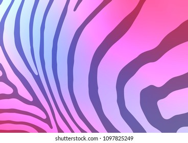 Light Blue, Red vector natural abstract pattern. Glitter abstract illustration with doodles and Zen tangles. The template can be used as a background for cell phones.