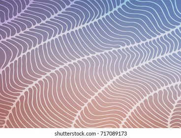 Light Blue, Red vector natural abstract texture. Shining colored illustration with doodles in Arabic style. The elegant pattern can be used as a part of a brand book.