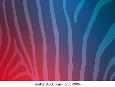Light Blue, Red vector natural abstract background. A completely new color illustration in doodle style. Brand-new style for your business design.