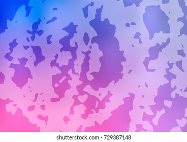 Light Blue, Red vector natural abstract template. Colorful illustration in abstract style with doodles created by child. Brand-new design for your business.