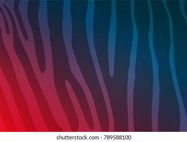 Light Blue, Red vector natural elegant template. A completely new color illustration in doodle style. Brand-new design for your business.