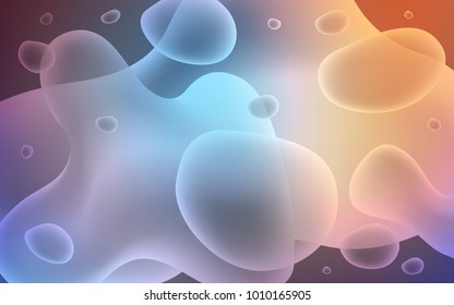 Light Blue, Red vector pattern with bent lines. An elegant bright illustration with gradient. Textured wave pattern for backgrounds.