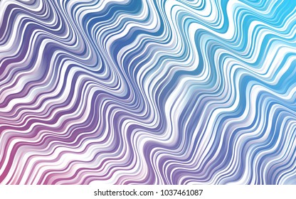 Light Blue, Red vector pattern with bubble shapes. An elegant bright illustration with gradient. Pattern for your business design.