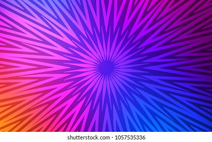 Light Blue, Red vector pattern with sharp lines. Modern geometrical abstract illustration with staves. Pattern for ads, posters, banners.