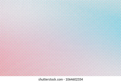 Light Blue, Red vector  pattern with spheres. Blurred bubbles on abstract background with colorful gradient. Beautiful design for your business natural advert.