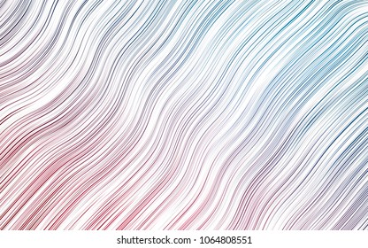 Light Blue, Red vector pattern with lamp shapes. Geometric illustration in marble style with gradient.  Marble design for your web site.