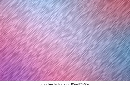 Light Blue, Red vector pattern with narrow lines. Glitter abstract illustration with colored sticks. The pattern can be used as ads, poster, banner for commercial.
