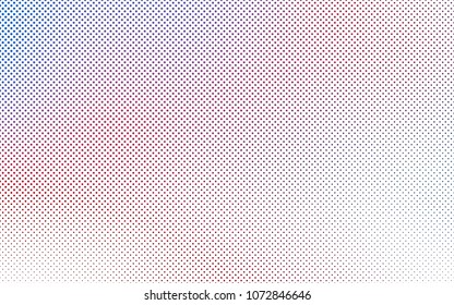 Light Blue, Red vector  pattern with spheres. Blurred bubbles on abstract background with colorful gradient. Completely new template for your brand book.