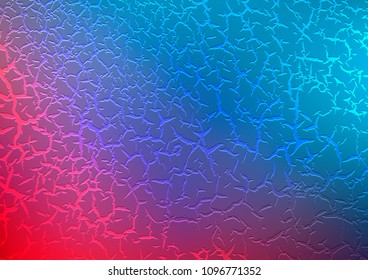 Light Blue, Red vector pattern with lines, ovals. An elegant bright illustration with gradient. The elegant pattern for brand book.