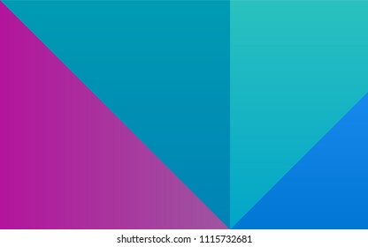 Light Blue, Red vector pattern with spectrum of colors. Decorative design of colorful palette. Smart set of colors for your work as a designer.