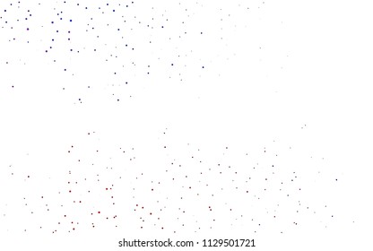 Light Blue, Red vector  pattern with spheres. Abstract illustration with colored bubbles in nature style. The pattern can be used for beautiful websites.