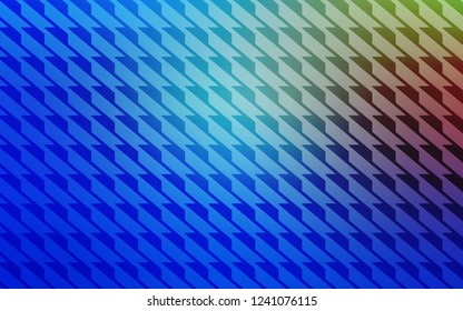 Light Blue, Red vector pattern with sharp lines. Colorful shining illustration with lines on abstract template. Pattern for your busines websites.