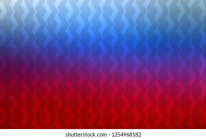Light Blue, Red vector pattern with sharp lines. Modern geometrical abstract illustration with Lines. Pattern for ads, posters, banners.