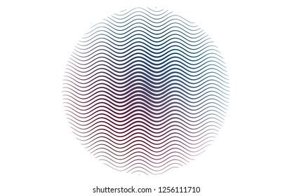 Light Blue, Red vector pattern with narrow lines. Glitter abstract illustration with colored sticks. Smart design for your business advert.