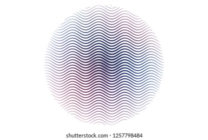 Light Blue, Red vector pattern with narrow lines. Blurred decorative design in simple style with lines. Pattern for business booklets, leaflets.