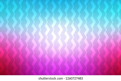 Light Blue, Red vector pattern with sharp lines. Glitter abstract illustration with colorful sticks. Smart design for your business advert.