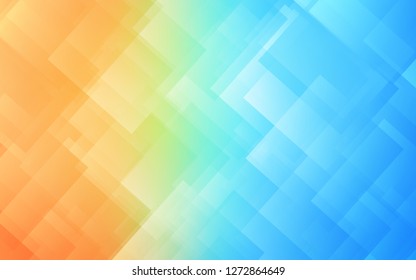 Light Blue, Red vector pattern with sharp lines. Blurred decorative design in simple style with lines. Pattern for ads, posters, banners.