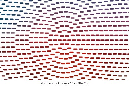 Light Blue, Red vector pattern with narrow lines. Blurred decorative design in simple style with lines. Pattern for business booklets, leaflets.