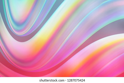 Light Blue, Red vector pattern with bubble shapes. Brand new colored illustration in marble style with gradient. The best blurred design for your business.