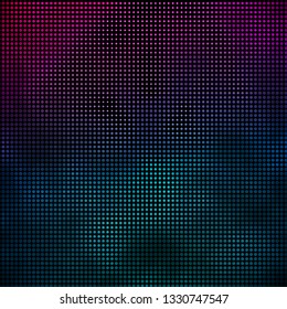 Light Blue, Red vector pattern with circles. Colorful illustration with gradient dots in nature style. Pattern for websites, landing pages.