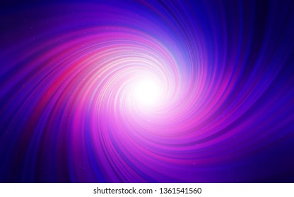 Light Blue, Red vector pattern with night sky stars. Shining colored illustration with bright astronomical stars. Pattern for astrology websites.