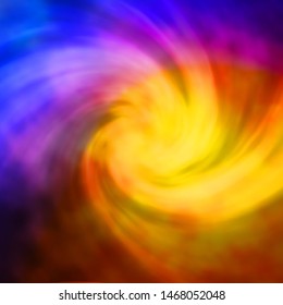 Light Blue, Red vector pattern with clouds. Gradient illustration with colorful sky, clouds. Template for websites.