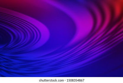 Light Blue, Red vector pattern with curved lines. Brand new colorful illustration in simple style. A completely new design for your business.