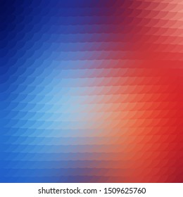 Light Blue, Red vector pattern with circles. Abstract illustration with colorful spots in nature style. Pattern for booklets, leaflets.