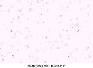 Light Blue, Red vector pattern with fresh ingredients. Beautiful colorful illustration with food in doodle style. Design for ad, poster, banner of cafes or restaurants.