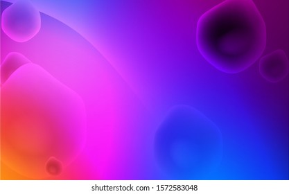 Light Blue, Red vector pattern with lamp shapes. Creative illustration in halftone memphis style with gradient. Memphis design for your web site.