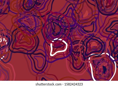 Light Blue, Red vector pattern with lines. Colorful illustration in simple style with gradient. A completely new design for your business.