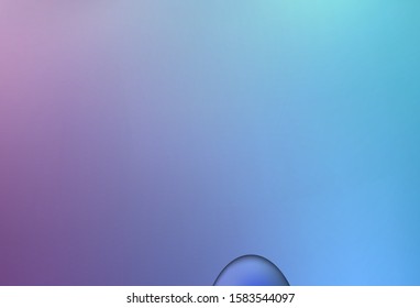 Light Blue, Red vector pattern with bent ribbons. An elegant bright illustration with gradient. The template for cell phone backgrounds.