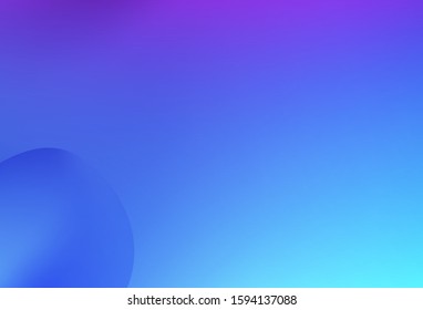 Light Blue, Red vector pattern with lamp shapes. A vague circumflex abstract illustration with gradient. The template for cell phone backgrounds.