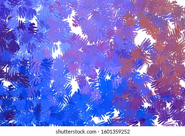 Light Blue, Red vector pattern with sharp lines. Modern geometrical abstract illustration with Lines. Best design for your ad, poster, banner.