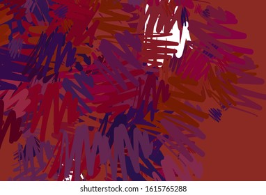 Light Blue, Red vector pattern with sharp lines. Glitter abstract illustration with colorful sticks. Pattern for your busines websites.
