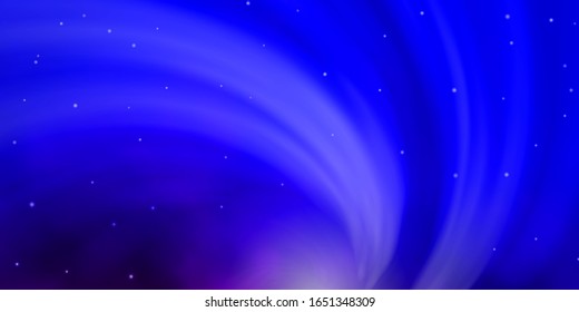 Light Blue, Red vector pattern with abstract stars. Blur decorative design in simple style with stars. Pattern for wrapping gifts.