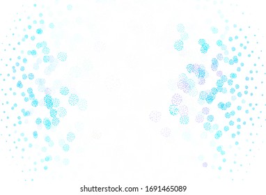 Light Blue, Red vector pattern with random forms. Simple colorful illustration with abstract gradient shapes. Simple design for your web site.