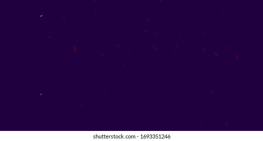 Light Blue, Red vector pattern with feminism elements. Illustration with signs of women's strength and power. Simple design for your web site.