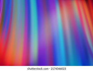 Light Blue, Red vector pattern with lamp shapes. A vague circumflex abstract illustration with gradient. The elegant pattern for brand book.