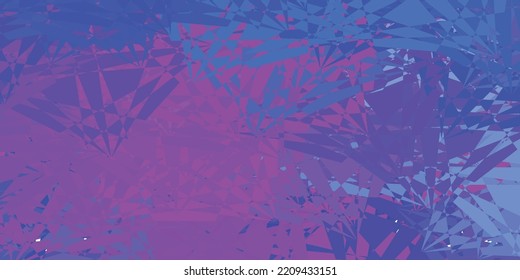 Light Blue, Red vector pattern with abstract shapes. Simple design in abstract style with gradient forms. Simple illustration for your web site.